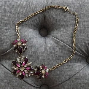 Loft Purple Statement Necklace